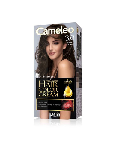 Delia Cosmetics Cameleo HCC Farba permanentna Omega+ nr 3.0Dark Brown