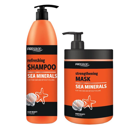 CHANTAL ProSalon Minerały Morskie – zestaw odświeżająco-wzmacniający do włosów