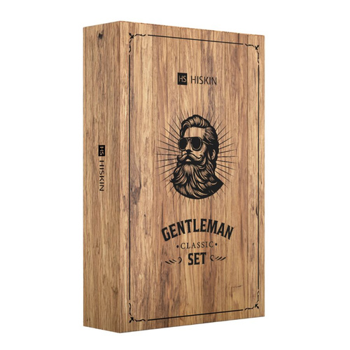 HISKIN Gentleman Zestaw prezentowy Męska skrzynia 6 elementów