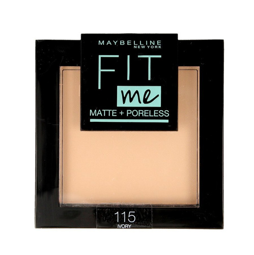 Maybelline Fit Me! Puder kompaktowy Matte+Poreless nr 115 Ivory  9g