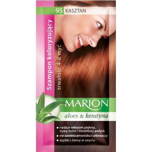 Marion Szampon koloryzujący 4-8 myć nr 95 kasztan 