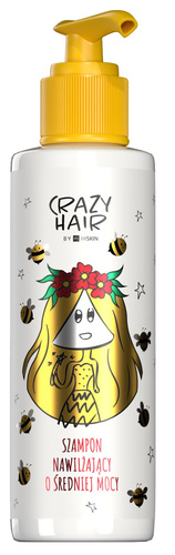 Hiskin Crazy Hair Nawilżający Szampon do Włosów z Miodem 300 ml