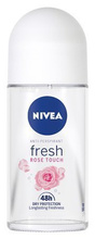 Nivea Dezodorant FRESH ROSE TOUCH 48h roll-on damski 50ml