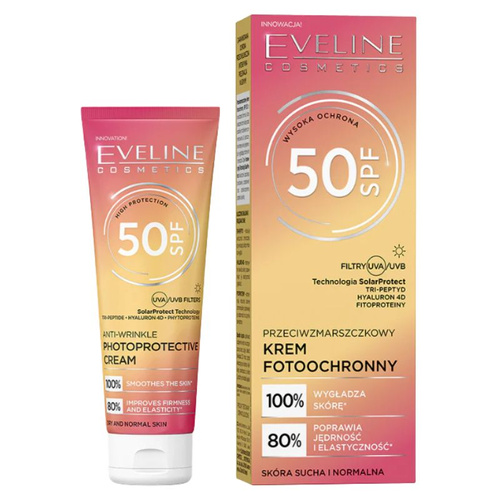 Eveline Przeciwzmarszczkowy krem fotoochronny SPF 50 30ml