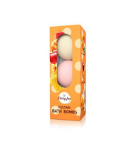 Dairy Fun Musujące kule do kąpieli Karmel-Miód-Brzoskwinia 1 op.-(3x100g)