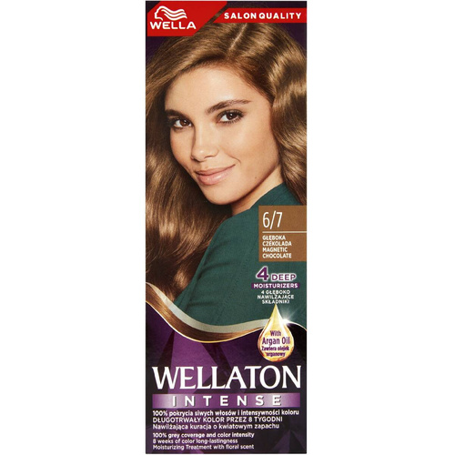 WELLA Wellaton Intense Farba do włosów 6/7 - Głęboka Czekolada