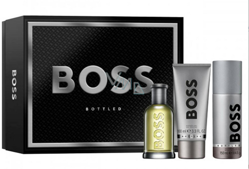 Boss Bottled VI Zestaw: EDT 100ml + Żel Pod Prysznic + Dezodorant 150ml