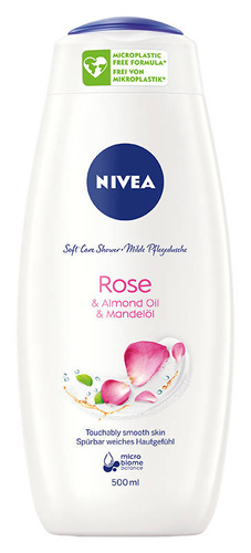 Nivea Kremowy Żel Pod Prysznic Rose & Almond Oil 500ml