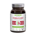 Biowen Witaminy D3+K2MK7 w kapsulkach 90kaps