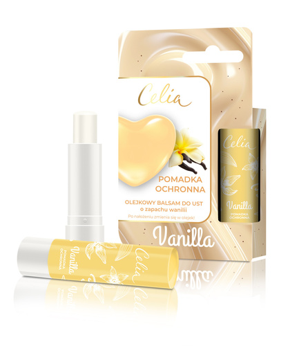 Celia Olejkowy Balsam do Ust Vanilla 4 g