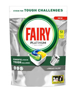 FAIRY Platinum Kapsułki do Zmywarki Lemon 51 szt.
