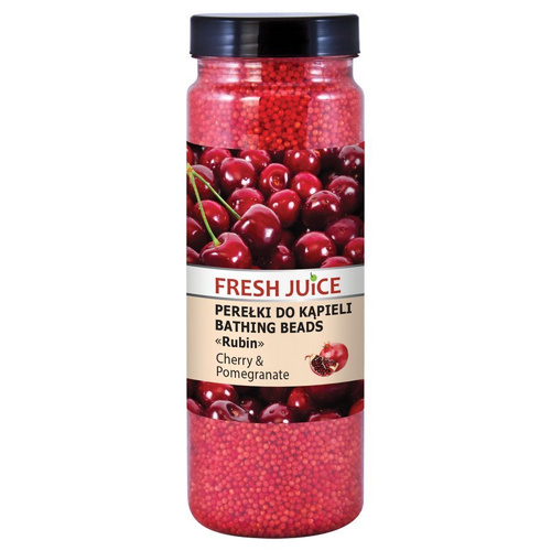 Fresh Juice Perełki do kąpieli Cherry & Pomegranate 450ml