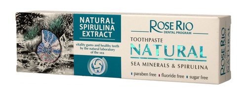 Rose Rio Pasta do zębów NATURAL SPIRULINA EXTRACT 65ml