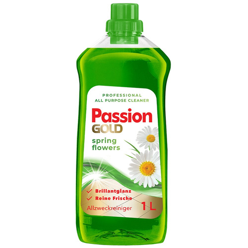 PASSION GOLD Płyn do mycia podłóg Wiosenne Kwiaty 1 L