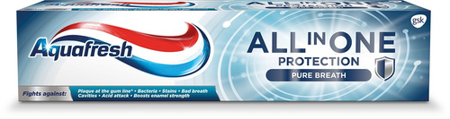 GSK AQUAFRESH Pasta do zębów ALL IN ONE PROTECTION PURE 100 ml