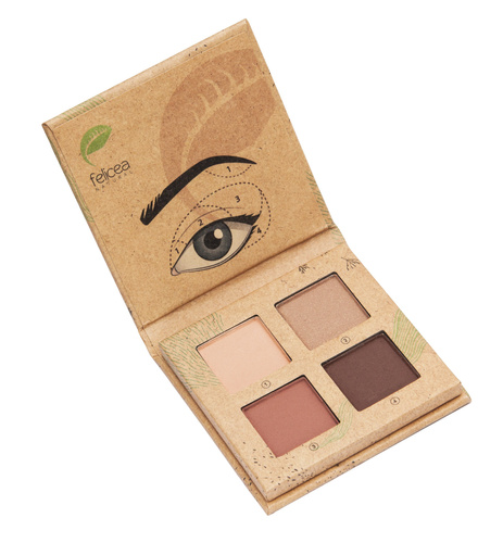 FELICEA Paleta Cieni do Powiek 4x Naturalne 201 Nude 3,2 g