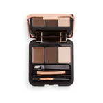 Makeup Revolution Zestaw do Brwi Brow Sculpt Kit Dark