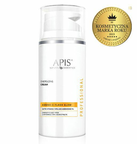 Apis Adeno-C Flash Glow energetyzujący krem do twarzy z witaminą C i adenozyną 100ml