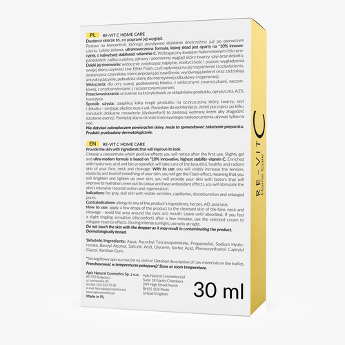 Apis esencja z wit c 10% 30 ml nowa formuła