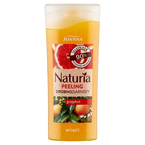 Joanna Naturia Peeling do ciała drobnoziarnisty Grejpfrut  100g