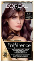 L'Oréal Paris Preference Farba do włosów 5.21 Zimny Opalizujący Jasny Brąz