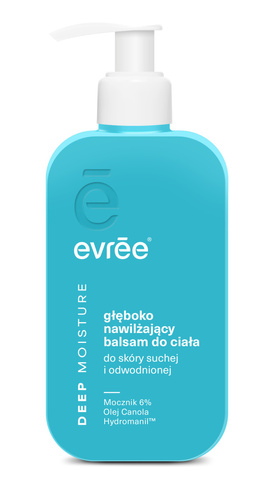 EVREE Głęboko Nawilżający Balsam do Ciała 300 ml - Skóra Sucha i Odwodniona