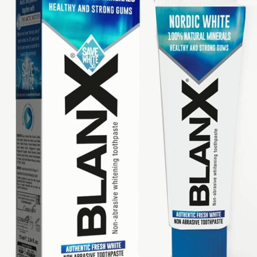 Blanx Nordic White Pasta do zębów wybielająca 75ml&