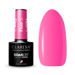 CLARESA Lakier hybrydowy do paznokci FLUO - 5  5g