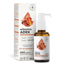 AURA HERBALS Witamina ADEK MCT - Krople 50 ml dla Rodziny