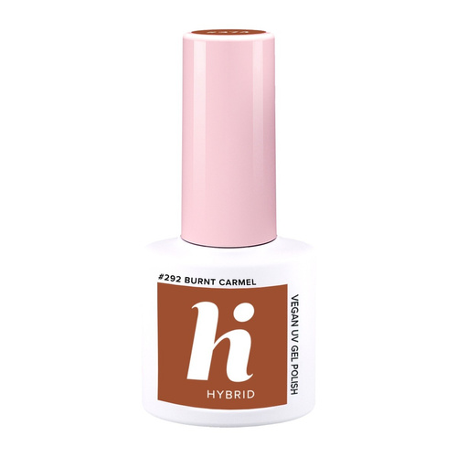 HI HYBRID Brownie Obsession Lakier hybrydowy 292 Burnt Carmel 5 ml