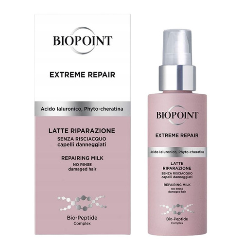 BIOPOINT Extreme Repair Mleczko odbudowujące i zabezpieczające strukturę włosa 200 ml