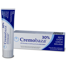 CREMOBAZA 30% Krem z mocznikiem do rąk,stóp,łokci i kolan - skóra przesuszona i zrogowaciała 30g