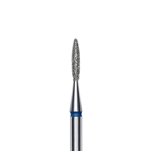 Staleks Frez diamentowy płomyk ostry niebieski EXPERT 1,6 mm/8 mm