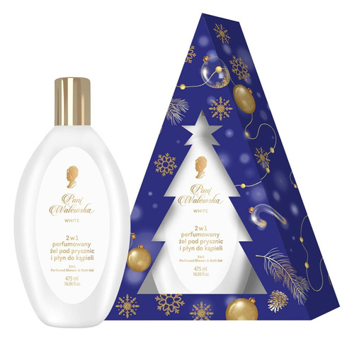 Pani Walewska Choinka 2w1 Perfumowany Żel Pod Prysznic i Płyn Do Kąpieli White 475 ml