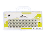 IBRA Kępki rzęs NATURALS 0.10-C-Mix 8,10,12 mm