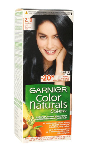 Garnier Color Naturals Krem koloryzujący nr 2.10 Jagodowa Czerń