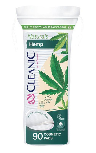 Cleanic Płatki higieniczne Naturals Hemp-90szt