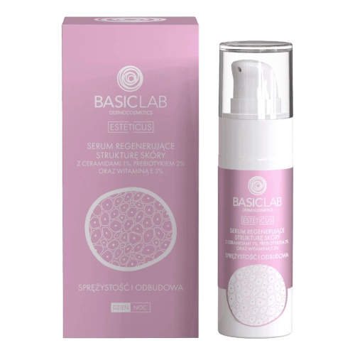 BasicLab serum regenerujące strukturę skóry z ceramidami 1% 30 ml