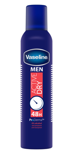 Vaseline Men Active Dry Antyperspirant 250 ml