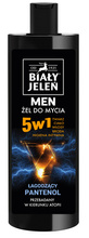 Biały Jeleń Men Żel do mycia 5w1 dla mężczyzn - Łagodzący Pantenol  400ml