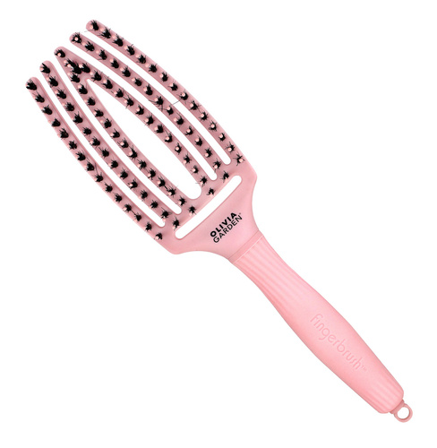  Olivia Garden Fingerbrush Combo Pastel Pink Szczotka Do Rozczesywania