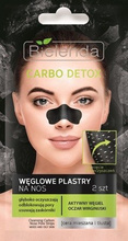 Bielenda Carbo Detox Czarny Węgiel Plastry oczyszczające na nos -2szt