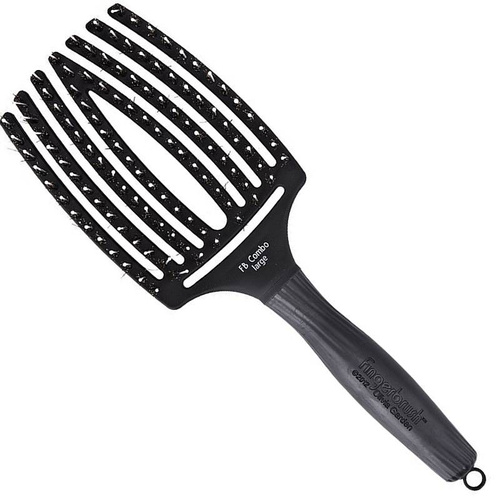  Olivia Garden Fingerbrush Combo Large Black Szczotka Do Rozczesywania