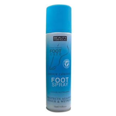 Beauty Formulas Nogi Deo do Stóp 150ml - Kontrola Zapachu