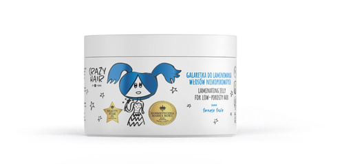 HISKIN Galaretka do Laminowania Włosów Niskoporowatych - Owoce Leśne 300 ml