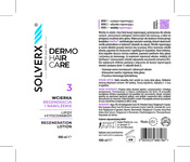 SOLVERX Wcierka do włosów Dermo Hair Regeneracja i Nawilżenie 100 ml