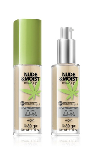 Bell Hypoallergenic Nude & Moist Podkład do twarzy nawilżająco-odżywczy nr 04  30g