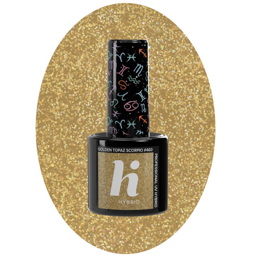 Hi Hybrid Lakier hybrydowy Zodiac nr 460 Golden Topaz Scorpio 5ml