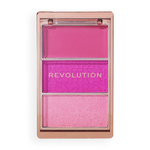 REVOLUTION Blush Icon Palette Hot Pink Flag