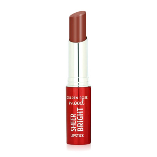 Golden Rose Sheer Bright Lipstick Połyskująca pomadka do ust 105 Hazelnut 3.5g